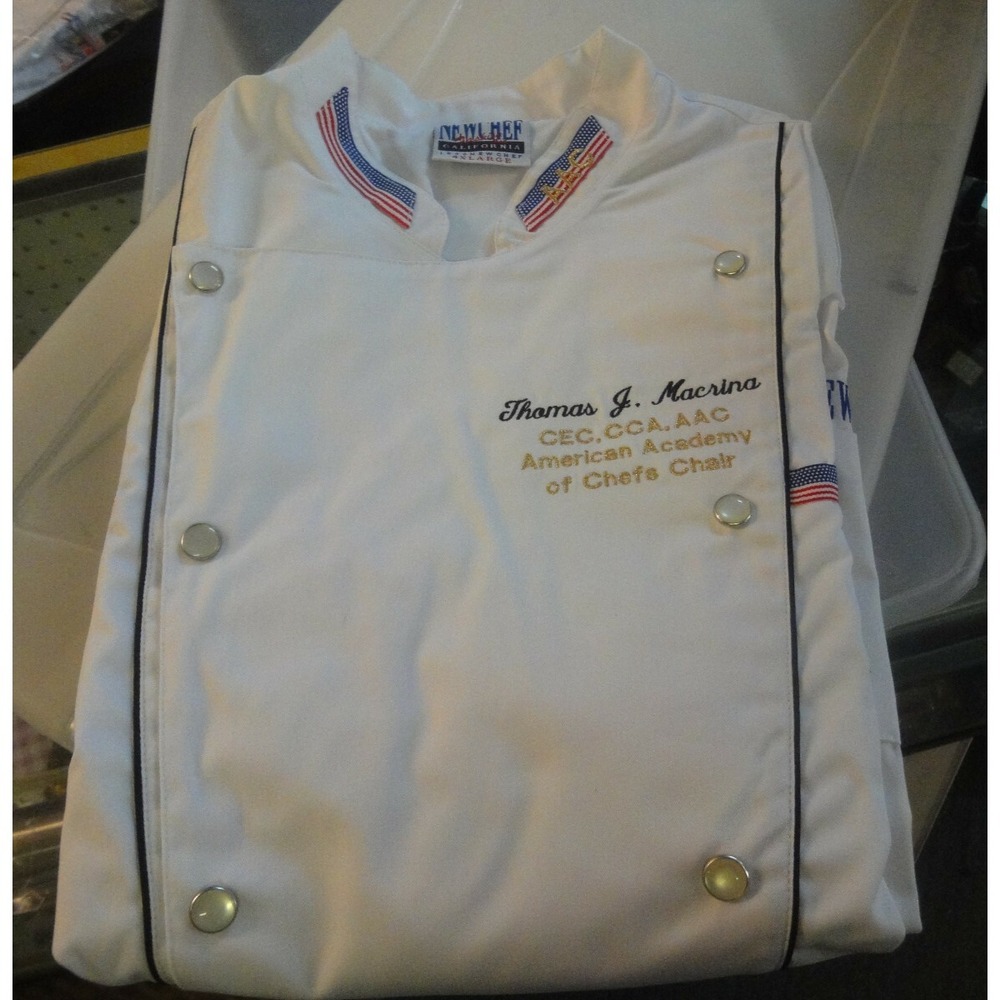 CEC CCA AAC embroidered Food fun in Florida sun convention 2009 Chef Jacket 4XL